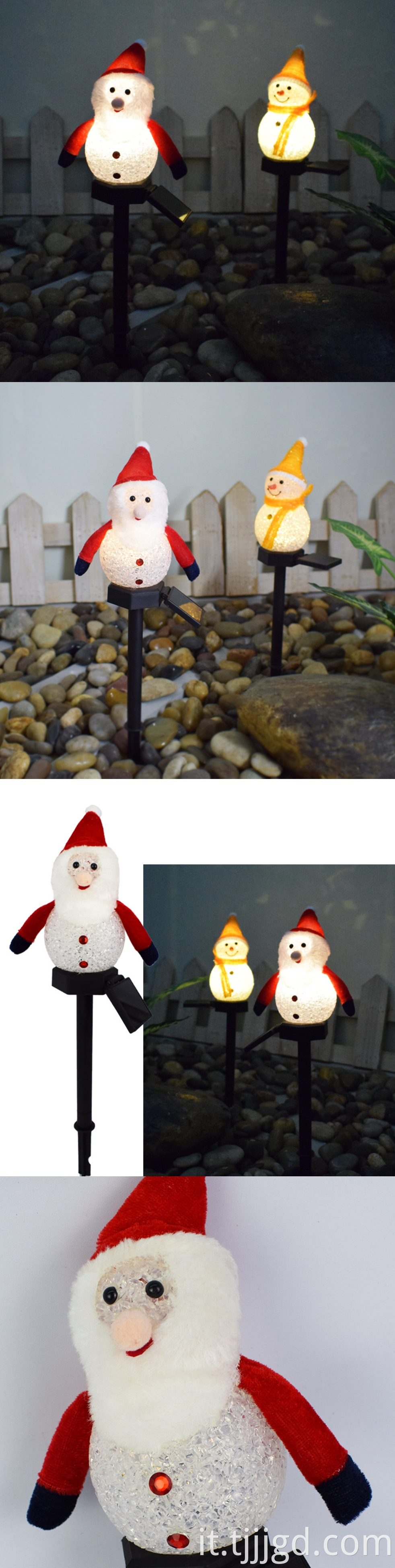 Ground Inserted Snowman Light